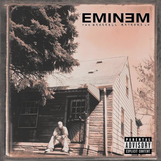 The Marshall Mathers LP cover