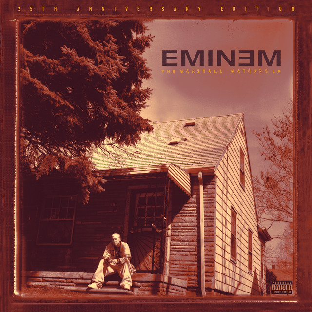 The Marshall Mathers LP 25th Anniversary cover