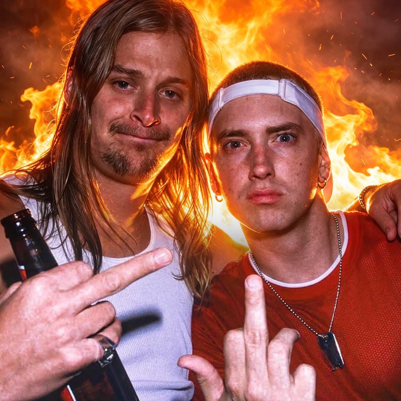 Kid Rock and Eminem
