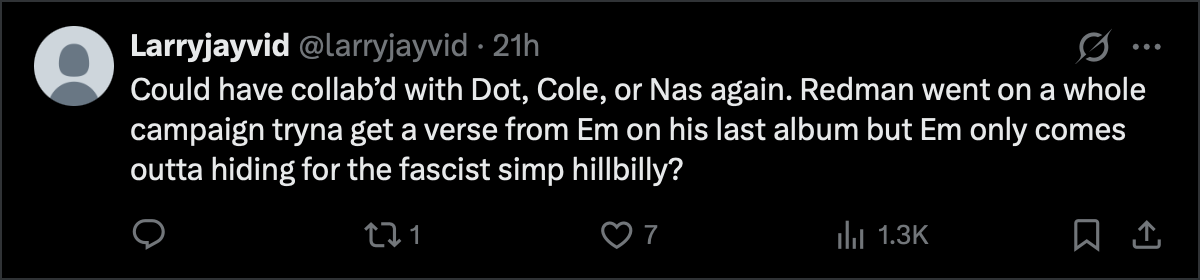Fan reaction to the Kid Rock collaboration